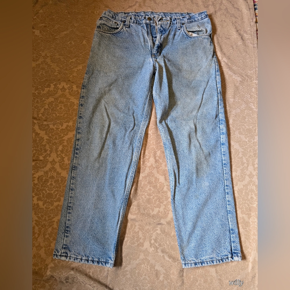 Men's Carhartt Flannel lined jeans. 34x30